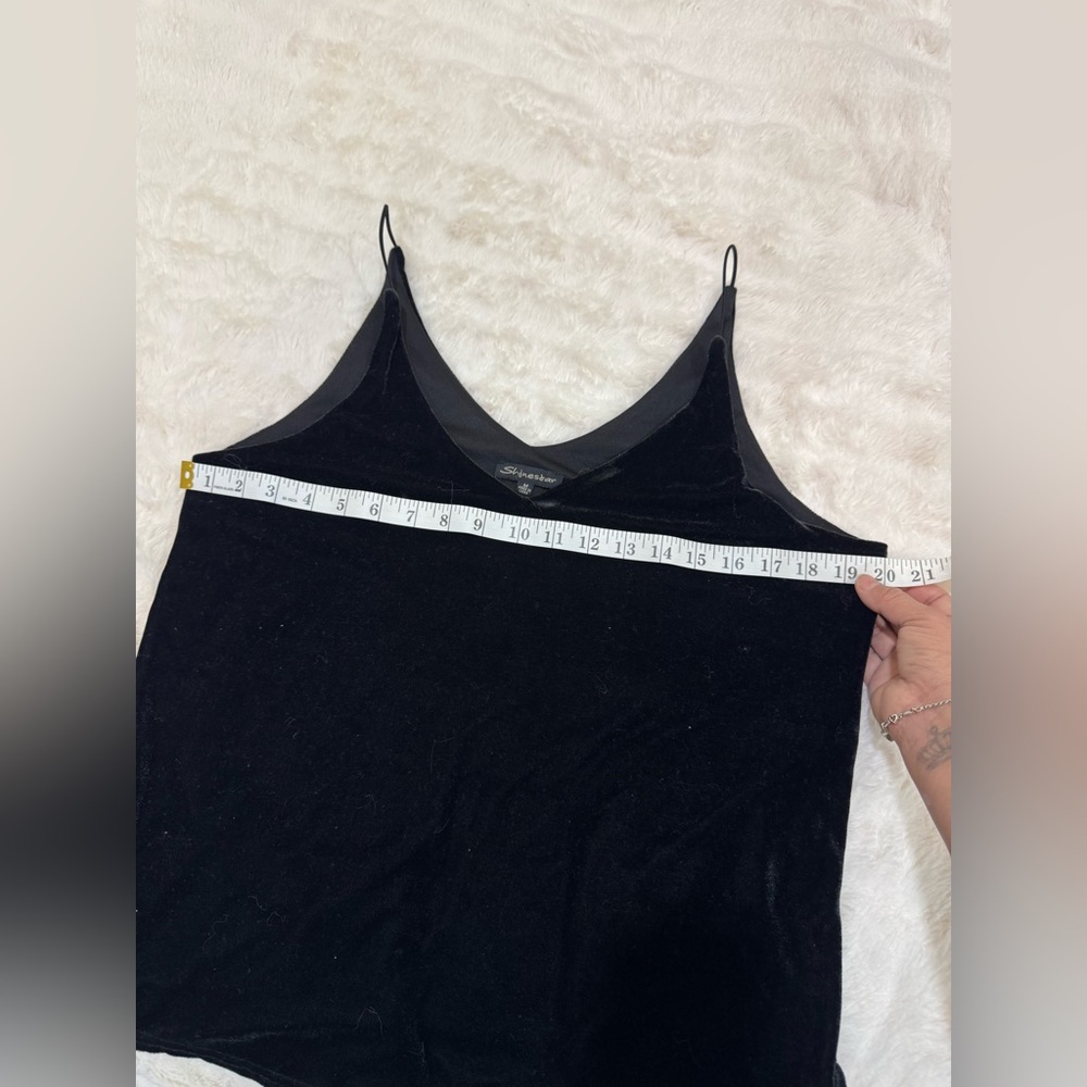 Shinestar Velvet Camisole Set - Burgundy and Black.
 LOFT Emerald Green - Picture 3 of 14